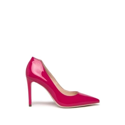 Scarpe Nero Giardini decoltè in pelle vernice fuxia E311041DE - Immagine 1 di 4