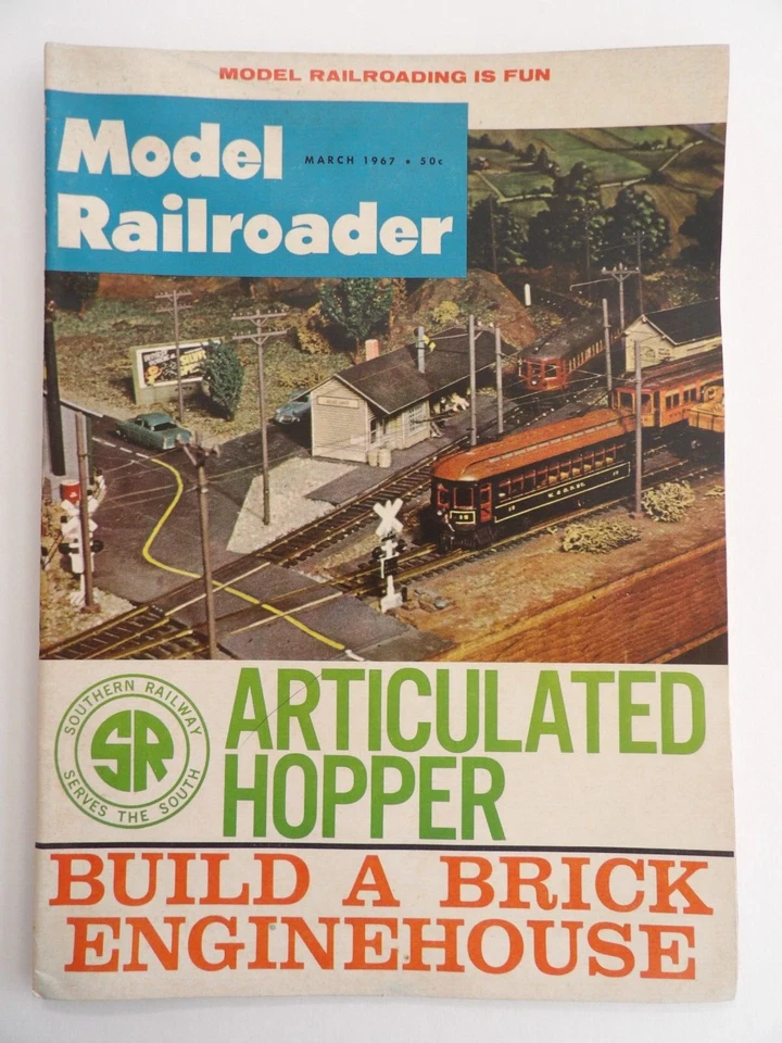 Model Railroader Magazine March 1967 Volume 34 - Image 1 of 3