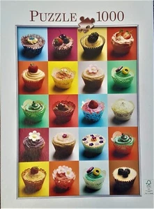 Puzzle FSC MIX 1000 Pièces en très bon état Facile CupCakes - Photo 1/4