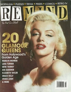Remind Magazine May 2020 20 Glamour Queens Marilyn Monroe Lauren Bacall NM - Imagen 1 de 2
