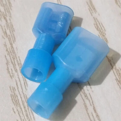 50PCS Insulated 16-14AWG Wire Crimp Connectors Spade Terminal Quick Disconnects - Image 1 of 4
