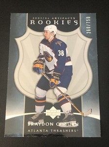 2005-06 Upper Deck Artifacts Braydon Coburn Rookie #202  (260/750)