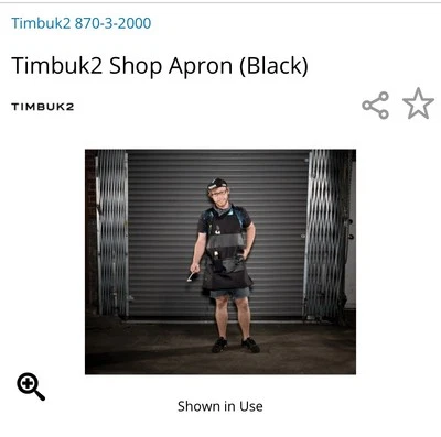 Timbuk2 Shop Apron BRAND NEW In Bag With Labels - Image 1 of 4