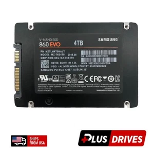 4TB SATA SSD MZ-76E4T0 Samsung 2.5 Enterprise SSD Drive V-NAND SSD 860 EVO - Afbeelding 1 van 4