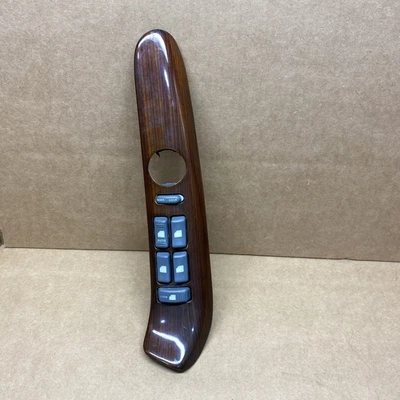 99-00 Cadillac Escalade Yukon Driver Master Window Switch OEM Woodgrain - Image 1 of 4