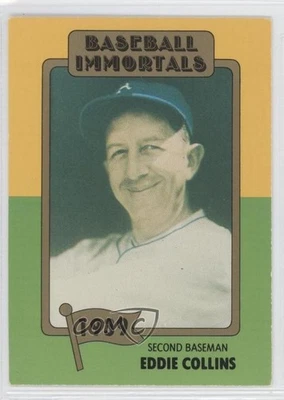 1980-84 SSPC Baseball Immortals 1st Printing Eddie Collins #18 HOF - Image 1 of 2