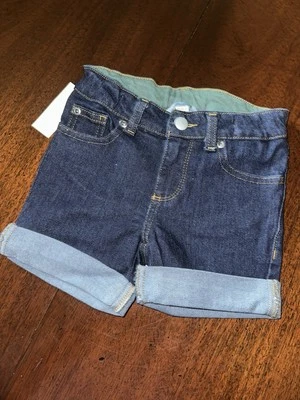 NWT 5 Garnet Hill Denim Roll Up Shorts - Image 1 of 2