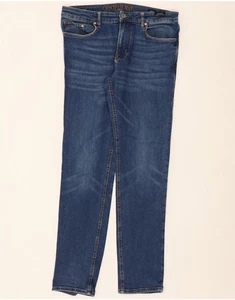 Pantalones de mezclilla ajustados JOOP para hombre calce moderno W34 L34 azul algodón BP08 - Imagen 1 de 4