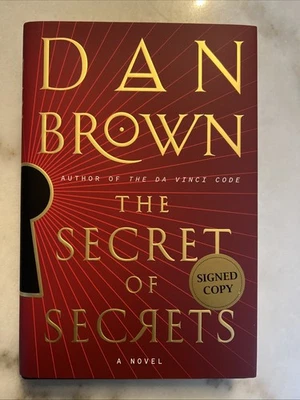 Signed The Secret of Secrets Dan Brown Edition Print 1st/1st Foto 1 de 4