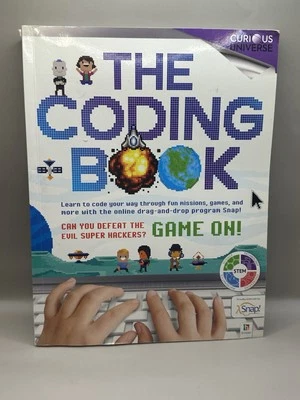 The Coding Book by Hinkler Books - Curious Universe - STEM for Kids - Image 1 of 4