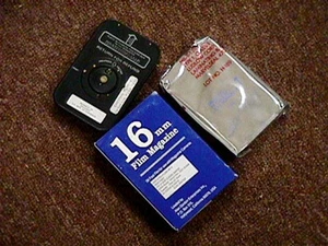 5 KODAK PLUS X 16MM MAGAZINE FILM TESTED GUN CAMERA MAGAZINE MAG KODAK REVERE ET - Picture 1 of 1