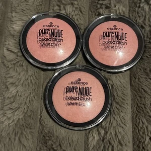 Lot Of 3 - essence - Pure Nude Baked Blush, Shimmery Rose 01 - Picture 1 of 3