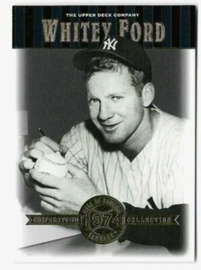 Whitey Ford 2001 Upper Deck Hall of Famers Cooperstown #47 New York Yankees MLB - Picture 1 of 1