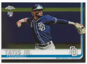 2019 Topps Chrome - Fernando Tatís Jr. #203 (RC) - Foto 1 di 2