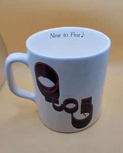 Vintage 9 to 5 Movie Promo Coffee Cup/Mug ~ Plays Song 🎶Nine to Five🎶 **RARE** - Picture 1 of 7