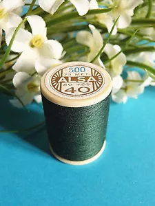 308BTER / Splendid Coil Wire Alsa For Embroidery No. 40 Green English No. 500 - Picture 1 of 1