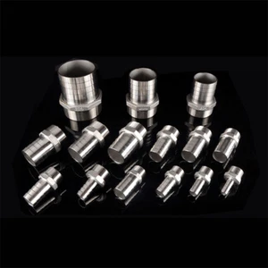 304 External Thread Hose Barb Stainless Steel Fitting Size 1" 4" * 15mm - 103mm - Picture 1 of 28