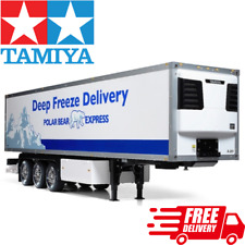 Tamiya 56319 1:14 3 Axle Reefer RC Truck - Silver