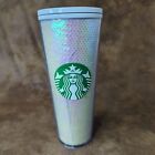 Gobelet à paillettes blanc Starbucks Holiday 2020 Venti 24 oz tasse froide - PAS DE PAILLE