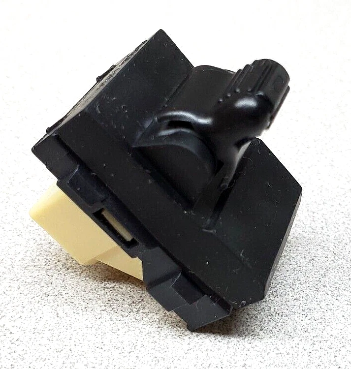 Interruptor de ventana eléctrica de un solo botón negro para Chrysler Dodge Jeep NUEVO Foto 1 de 3