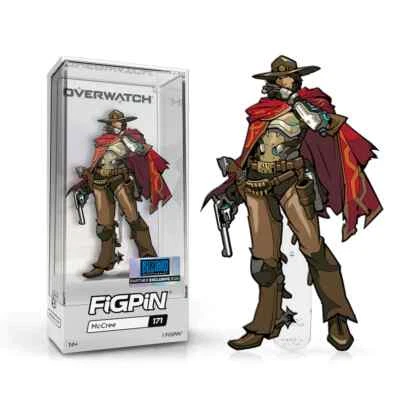 McCree Figpin Overwatch 171 exclusivo de Blizzard Entertainment 2020 Cole Cassidy Foto 1 de 3