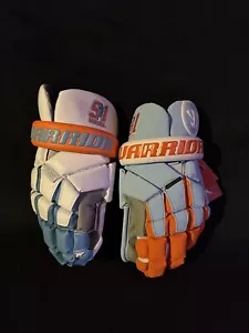Warrior Nemesis 19 Tristate 91 Handschuhe medium ng19 large blau orange weiß - Bild 1 von 6