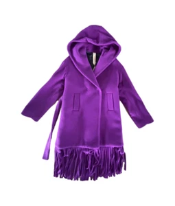 Cappotto Bambina Guttha milano Taglia 8 anni viola - Foto 1 di 2