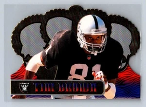 1999 Pacific Crown Royale #98 Tim Brown Oakland Raiders - Picture 1 of 2