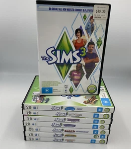 The Sims 3 PC MAC DVD ROM Base Games & Expansions Pack Bulk Bundle Lot x 8 - Picture 1 of 7