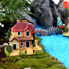  Castle Ornaments Resin House Water Features for Indoors Bonsai