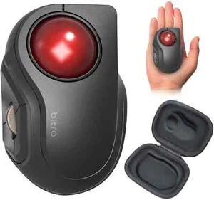 ELECOM Bluetooth Trackball Mouse M-MT2BRSBK S Size 5-Button New - Picture 1 of 8