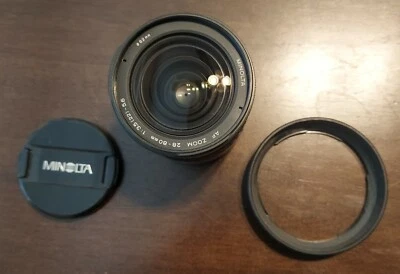 Minolta AF Zoom 28-80 mm 1:3.5 (22) - 5.6  Lens Macro For Film 35 mm - Good Cond - Image 1 of 4