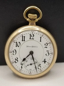 FAPW500 1911 G.F. Illinois Pocket Watch, Grade Sangamo, Size 16, 21 J, Working. - Picture 1 of 8