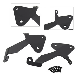 Motorcycle LED Driving Light Fog Light Bracket Fit For BMW F850GS F750GS Black - Picture 1 of 5