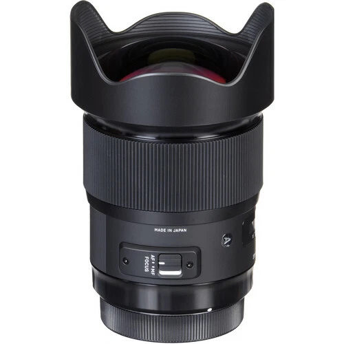 20mm F1.4 SIGMA ART DG HSM PRIME LENS for SONY E NEW in FACTORY BOX,COVER & CASE - Image 1 of 1
