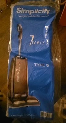 genuine Simplicity Vacuum Cleaner Bags Type B 7 series Bags- 6pack  - Image 1 of 4
