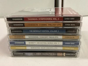 CD Lot Of 7 All Classical All Chandos SACD Format Unusual Composers (124) - Picture 1 of 10