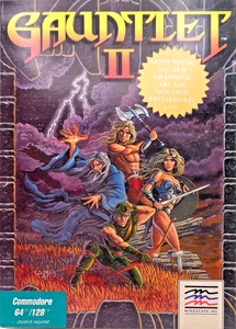 COMMODORE 64/128 -- GAUNTLET II (MINDSCAPE - DISK) #TOP-ZUSTAND! - Picture 1 of 6