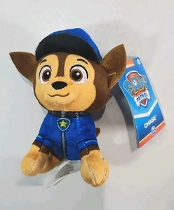 Paw Patrol Chase 5in Plush Spin Master Nickelodeon 2019~ New With Tag / NWT  - Picture 1 of 6