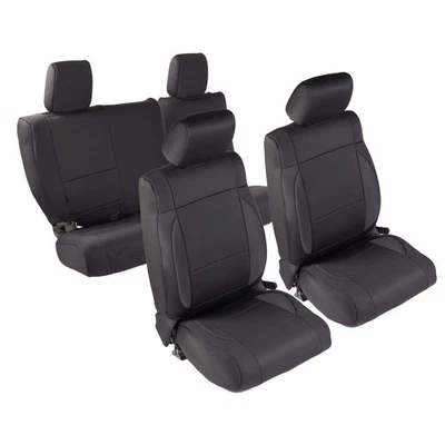 Funda de asiento de neopreno Smittybilt 471801 para 07 Wrangler (JK) Foto 1 de 4