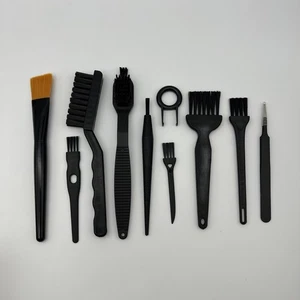 Computer PC Keyboard Laptop Electronics Camera Small Cleaning Brush Kit [BLACK] - Picture 1 of 4