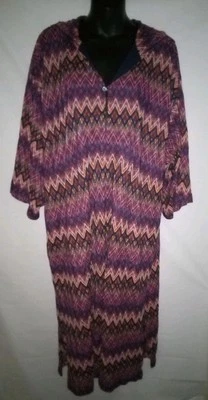 MR TURK por TRINA TURK KNIT Batas Vincent Sudadera con Capucha Caftán S/M Nuevo con Etiquetas  Foto 1 de 4