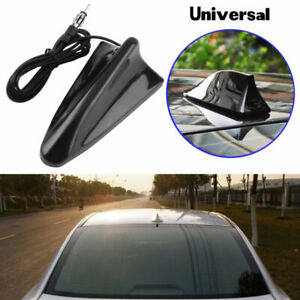 Universal Car SUV Black Roof Radio AM/FM Signal Booster Shark Fin Aerial Antenna