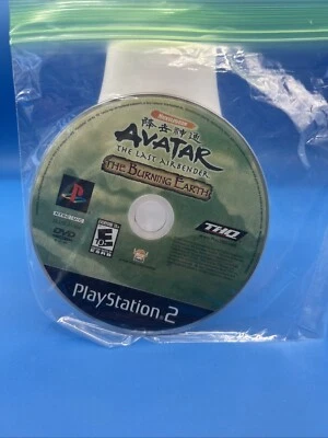 PS2 - Avatar: The Last Airbender The Burning Earth - Apenas disco - Imagem 1 de 2