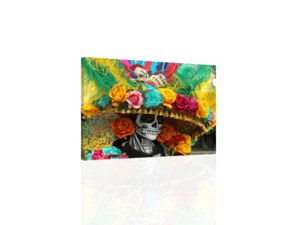 Day Of The Dead - CANVAS OR PRINT WALL ART - Picture 1 of 2