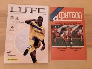 Leeds United 1999/2000 Home UEFA Cup Matches select from menu - Picture 1 of 3