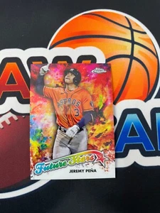 2023 Topps Chrome #FS-10 Jeremy Peña Future Stars Houston Astros - Picture 1 of 2
