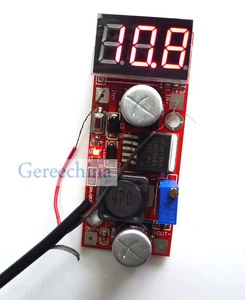 LM2596 DC Adjustable Buck Converter Voltage Regulator with Voltmeter 5V 12V 24V - Picture 1 of 3