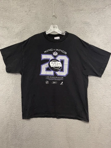 LUC Robitaille 2006 Mens Signed Autographed Shirt  NHL Size XL 551 goal Cover