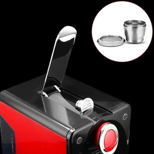 Reusable Coffee Pods Refillable Stainless Steel Capsules for Espresso & Latte - Picture 1 of 14